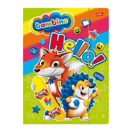 Zeszyt 16k w kratkę Bambino